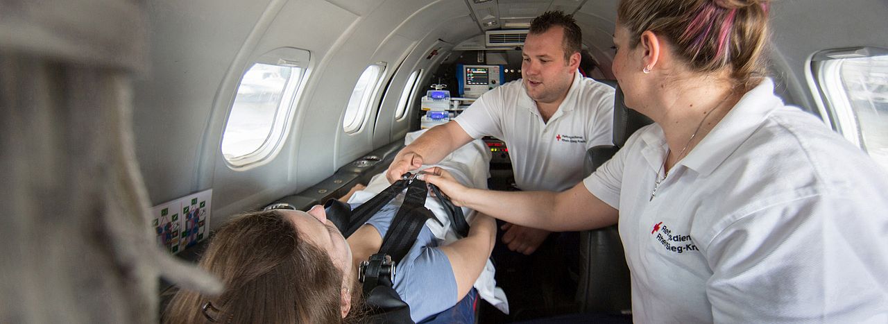 DRK Flugdienst medizinische Notfallhilfe weltweit
