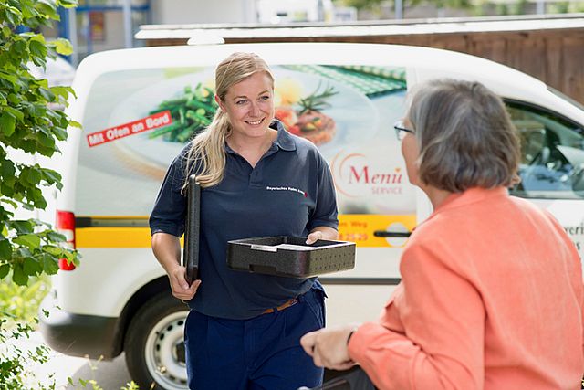 Menübringdienst, Essen auf Rädern