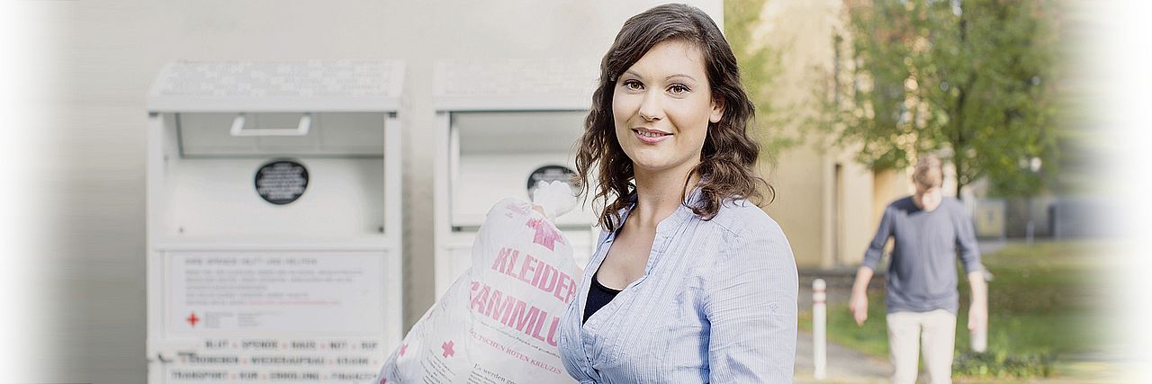 DRK Kleidercontainer – Altkleider spenden